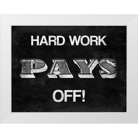 Pays Off White Modern Wood Framed Art Print by Prime, Marcus