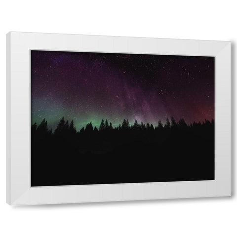 Borealis Dreams 2 White Modern Wood Framed Art Print by Prime, Marcus