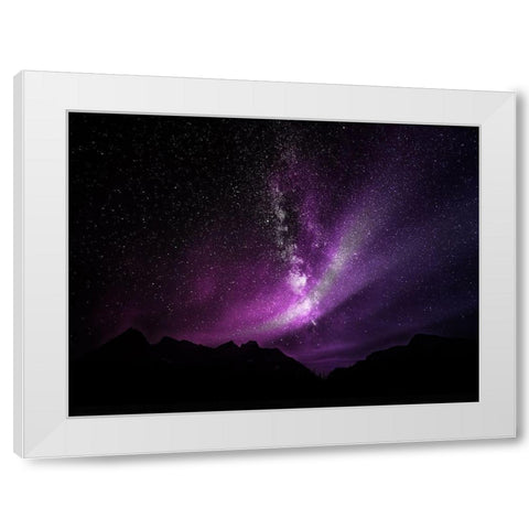 Borealis Dreams 5 White Modern Wood Framed Art Print by Prime, Marcus