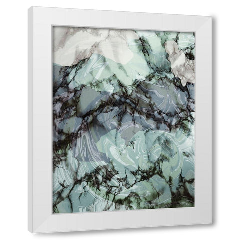 Evolutionary 1 White Modern Wood Framed Art Print by Prime, Marcus