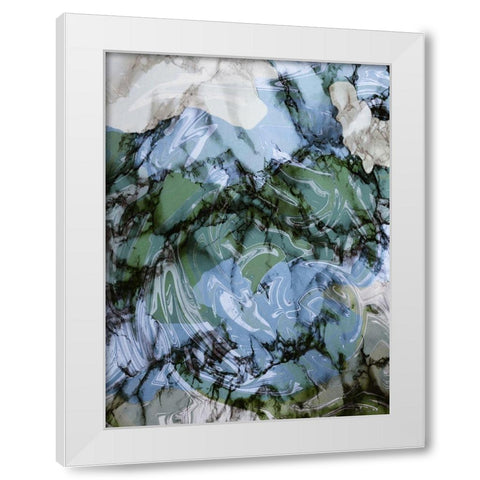 Destiny Supreme 1 White Modern Wood Framed Art Print by Prime, Marcus
