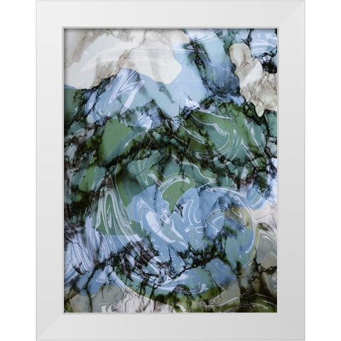 Destiny Supreme 1 White Modern Wood Framed Art Print by Prime, Marcus