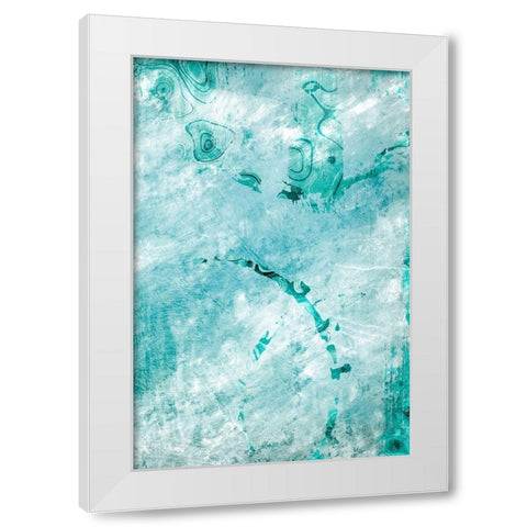 Aquatic Rush 1 White Modern Wood Framed Art Print by Prime, Marcus