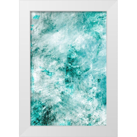 Aquatic Rush 2 White Modern Wood Framed Art Print by Prime, Marcus
