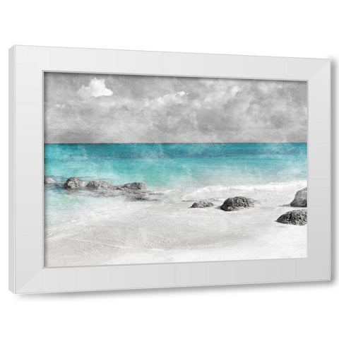 Distant Vista 1 White Modern Wood Framed Art Print by Prime, Marcus