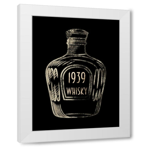 1939 Whisky White Modern Wood Framed Art Print by Prime, Marcus