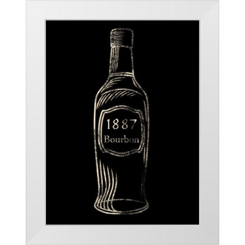 1887 Bourbon White Modern Wood Framed Art Print by Prime, Marcus
