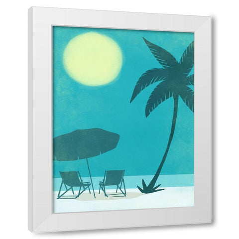 Coastal Fun 4 White Modern Wood Framed Art Print by Prime, Marcus
