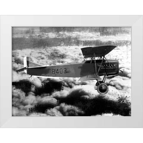 Aerial Maneuvers 1 White Modern Wood Framed Art Print by Prime, Marcus