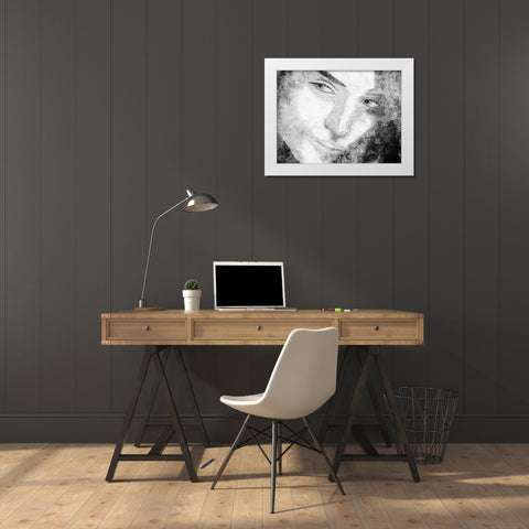Abstract Beauty 2 White Modern Wood Framed Art Print by Prime, Marcus