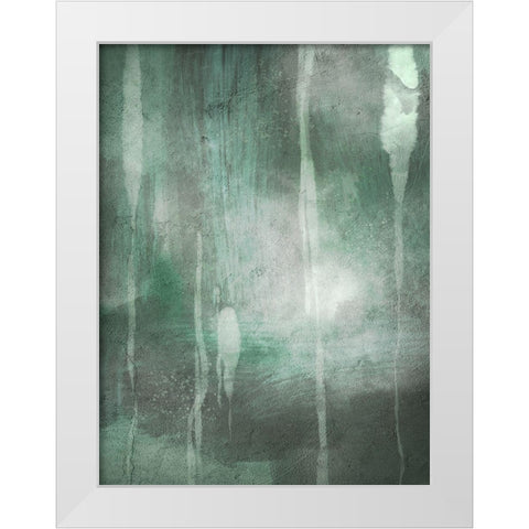 Jade Disturbance 1 White Modern Wood Framed Art Print by Prime, Marcus