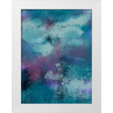 Amethyst Delight 2 White Modern Wood Framed Art Print by Prime, Marcus
