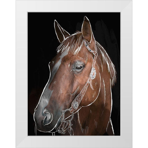 Illustrated Spirit 2 White Modern Wood Framed Art Print by Prime, Marcus