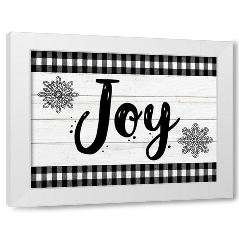 Vintage Joy White Modern Wood Framed Art Print by Prime, Marcus