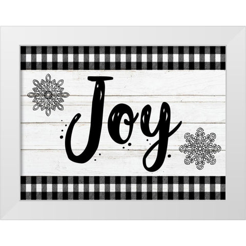 Vintage Joy White Modern Wood Framed Art Print by Prime, Marcus