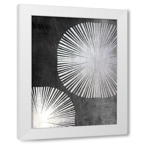 Metallic Star Shine 1 White Modern Wood Framed Art Print by Prime, Marcus