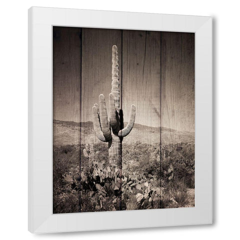 Western Vibes White Modern Wood Framed Art Print by Prime, Marcus