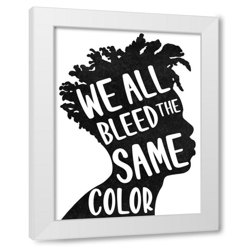 Color Equality 1 White Modern Wood Framed Art Print by Prime, Marcus