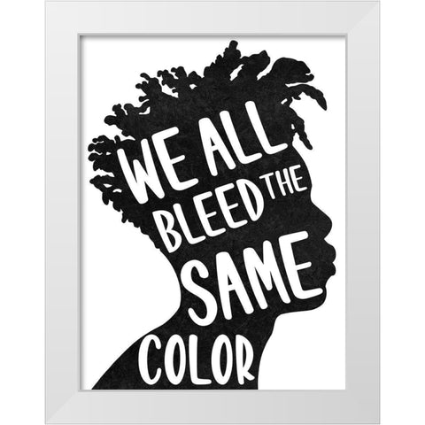 Color Equality 1 White Modern Wood Framed Art Print by Prime, Marcus