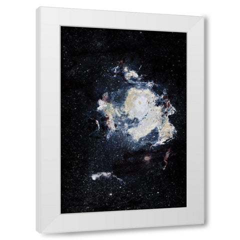 Lunar Nebula 2 White Modern Wood Framed Art Print by Prime, Marcus