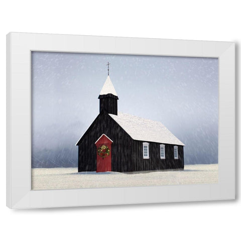 Winter Heaven 1 White Modern Wood Framed Art Print by Prime, Marcus