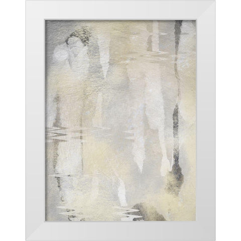 Sacred Stone White Modern Wood Framed Art Print by Prime, Marcus