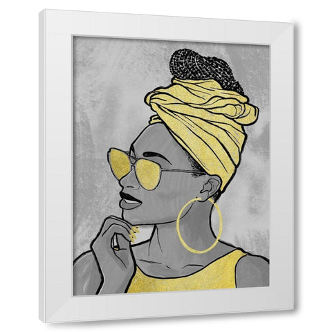 Fierce 2 White Modern Wood Framed Art Print by Prime, Marcus