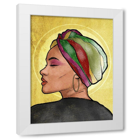 Majestic Princess 1 White Modern Wood Framed Art Print by Prime, Marcus