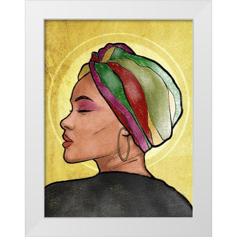 Majestic Princess 1 White Modern Wood Framed Art Print by Prime, Marcus