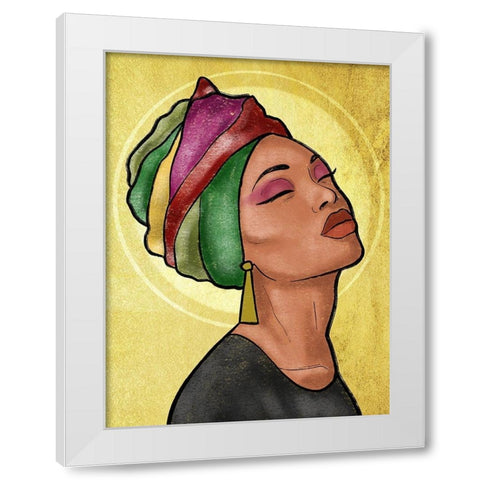 Majestic Princess 2 White Modern Wood Framed Art Print by Prime, Marcus