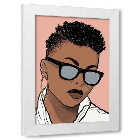 Fashion Royalty 1 White Modern Wood Framed Art Print by Prime, Marcus