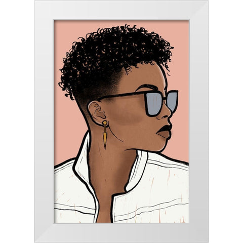 Fashion Royalty 2 White Modern Wood Framed Art Print by Prime, Marcus