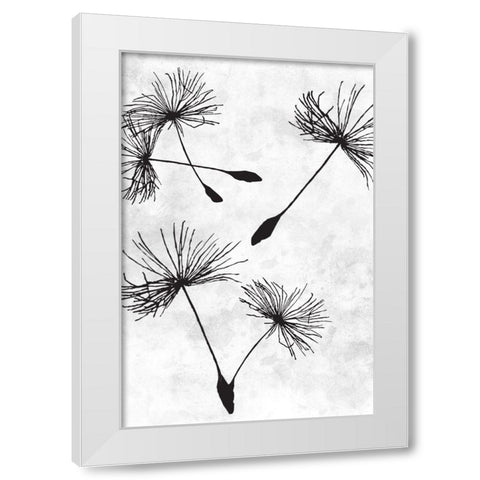 Dandelion Flight 2 White Modern Wood Framed Art Print by Prime, Marcus