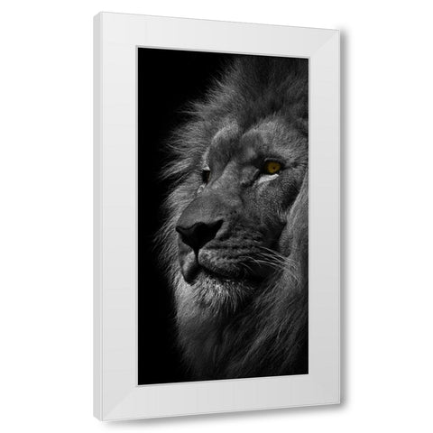 Powerful Resilience 1 White Modern Wood Framed Art Print by Prime, Marcus