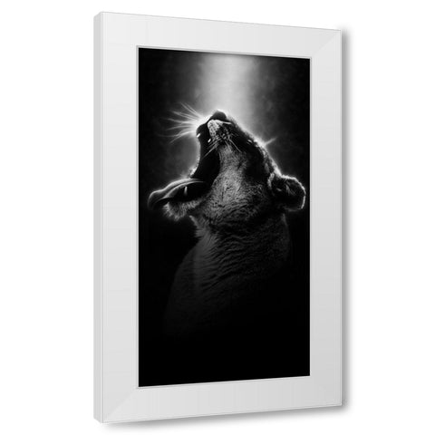 Powerful Resilience 3 White Modern Wood Framed Art Print by Prime, Marcus