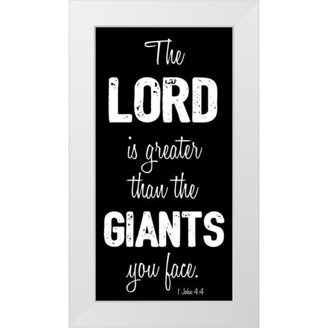 Great Lord White Modern Wood Framed Art Print by Prime, Marcus