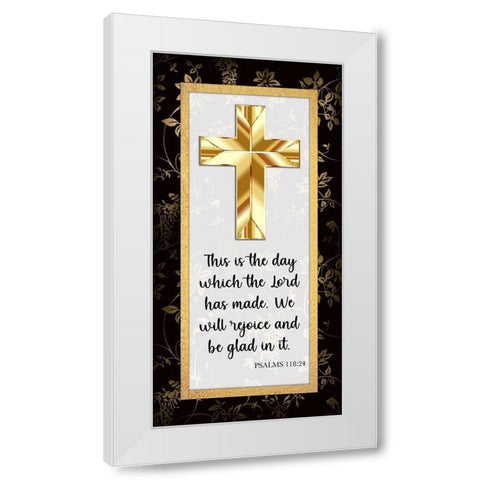 The Lords Day White Modern Wood Framed Art Print by Prime, Marcus