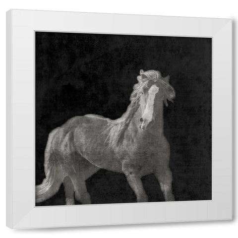 Midnight Run White Modern Wood Framed Art Print by Prime, Marcus