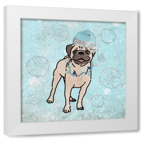 Merry Seasmas 2 White Modern Wood Framed Art Print by Prime, Marcus