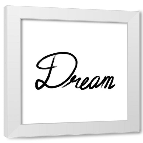 Dream White Modern Wood Framed Art Print by Prime, Marcus