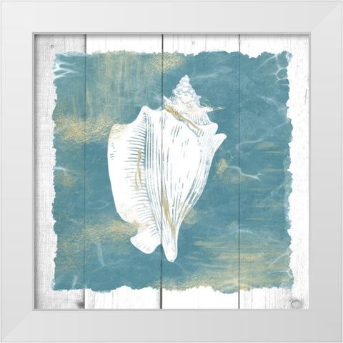 Coastal Embrace White Modern Wood Framed Art Print by Prime, Marcus