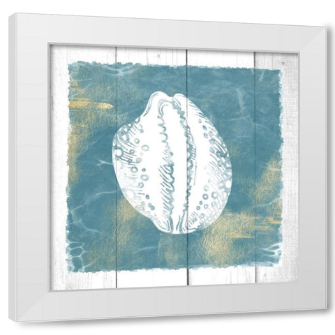 Coastal Embrace 3 White Modern Wood Framed Art Print by Prime, Marcus