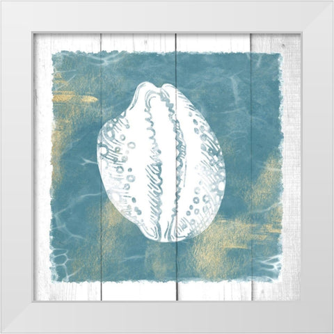 Coastal Embrace 3 White Modern Wood Framed Art Print by Prime, Marcus