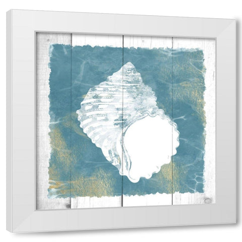 Coastal Embrace 4 White Modern Wood Framed Art Print by Prime, Marcus