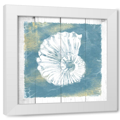 Coastal Embrace 5 White Modern Wood Framed Art Print by Prime, Marcus