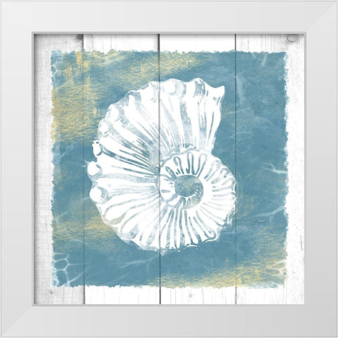 Coastal Embrace 5 White Modern Wood Framed Art Print by Prime, Marcus