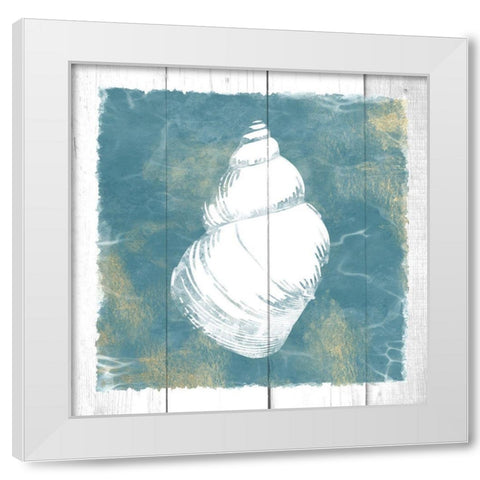 Coastal Embrace 6 White Modern Wood Framed Art Print by Prime, Marcus
