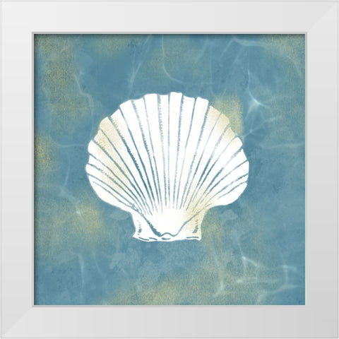 Coastal Embellishment 1 White Modern Wood Framed Art Print by Prime, Marcus