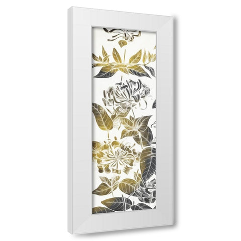 Look Through the Flowers One White Modern Wood Framed Art Print by Villa, Mlli