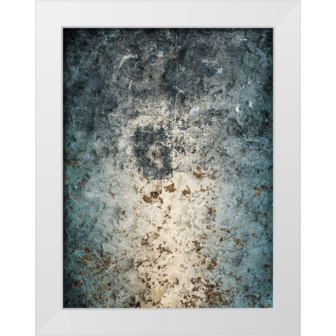 Cloudy Mess White Modern Wood Framed Art Print by Villa, Mlli